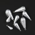 thumbnail image 3 of Accesorios para aparejos de pesca con colgante de plomo en forma de gota de anillo, suministros para pesca al aire libre, colgante de plomo en forma de gota de pesca, 3 of 4