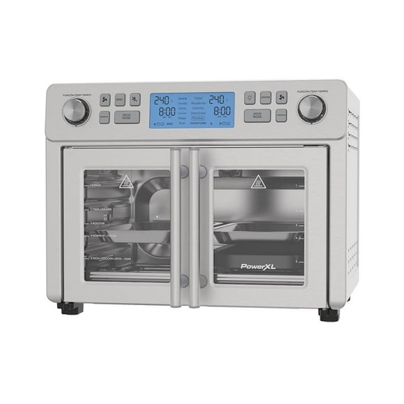 Horno y freidora de aire PowerXL SMARTSYNX™ DUPLEX TO68D5-2SPLA