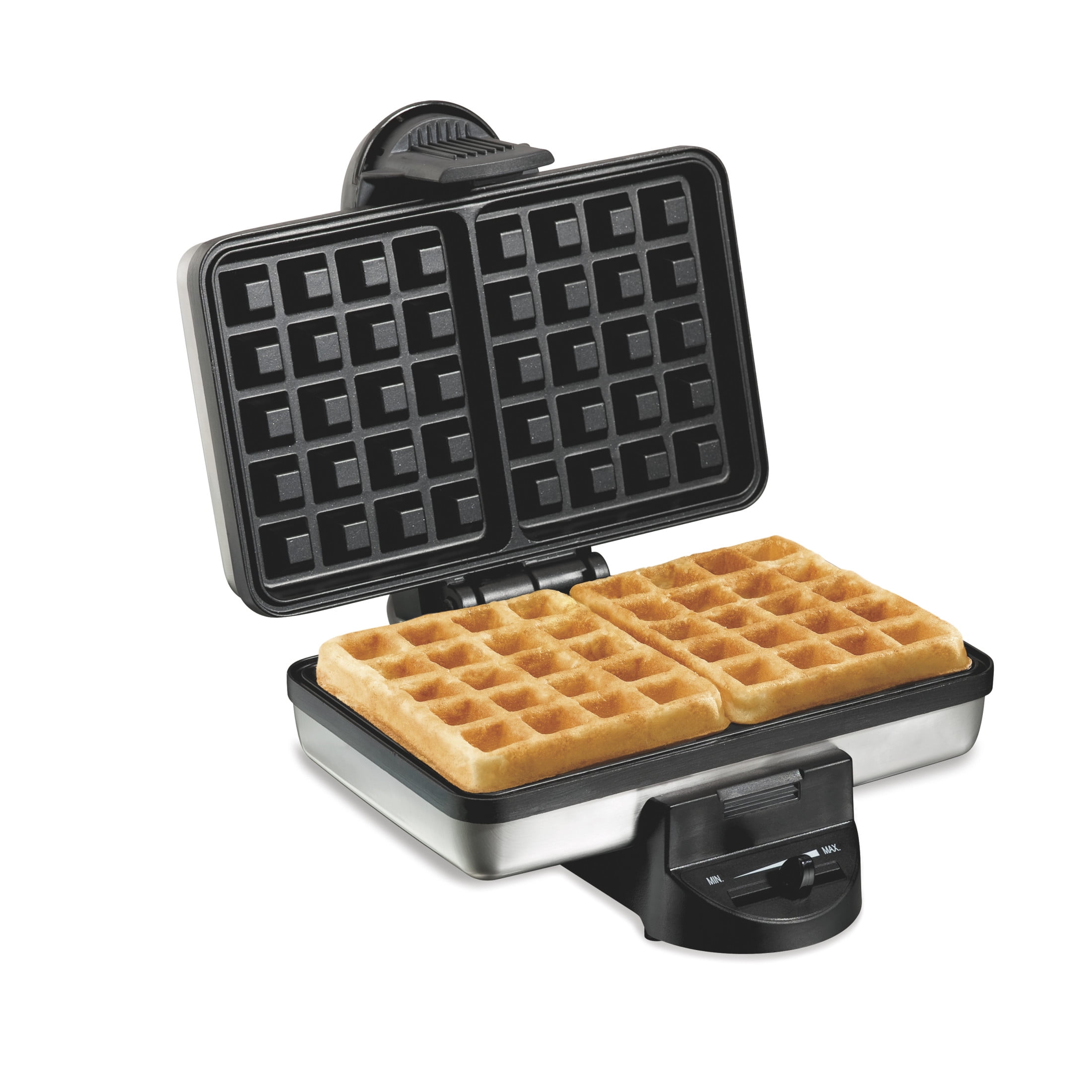 Hamilton Beach Belgian Waffle Maker, Easy Clean Non-Stick Plates