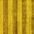 thumbnail image 1 of Ahgly Company Indoor Square Abstract Yellow Modern Area Rugs, 5' Square, 1 of 4