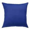 thumbnail image 5 of LR Home Estate Linen Poly Filled Pillow in Blue, 20" x 20", 5 of 9