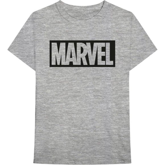 Marvel T-Shirt en Coton à Logo pour Adulte Comics