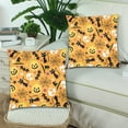 thumbnail image 2 of YUSDECOR Conception Colorée Taie d'Oreiller Coussin Protecteur Housse de Coussin 18x18 Pouces, Ensemble de 2, 2 of 3