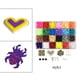 thumbnail image 3 of Kit de 2400 cuentas Hama con fusibles, regalo de Navidad, rompecabezas, juguetes, proyecto de arte de píxeles Estilo 1, 3 of 9
