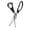 Silver 5mm, variant on Riousery Fabric Decorative Round/Triangle Edge Pinking Shears Scissors Clipper, 7mm Teeth, 9.45 inches / 24 cm Length, Heavy-Duty Stainless Steel Craft Shears for Professional Sewing