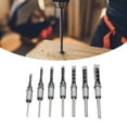 thumbnail image 1 of Square Drill Bits, HSS Precise 7 Pcs Square Drill Bit Set  For Wood Products, 1 of 8