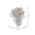 thumbnail image 2 of Vickerman A155308LED Floqué Alberta avec Cône Larme avec des Lumières LED Blanc Chaud - 36 Po., 2 of 2