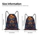 thumbnail image 2 of Fotbe Dreamy Jester Under Stars Bolsa Mochila con Cordón Estampada, Bolsa de Gimnasio Deportiva, Bolsa Cinch, Bolsa con Cordón para Hombres y Mujeres-Small, 2 of 6