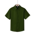 thumbnail image 4 of Men's Casual Short Sleeve Button Down Shirt Solid Color Polyester Comfortable Daily Wear, 4 of 6
