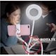 thumbnail image 2 of Anillo de luz para selfies con brazo largo y soporte para móvil para chat online en directo (blanco), 2 of 5