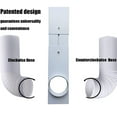 thumbnail image 5 of Universal Pipe Baffle Plastic Window Kit Plate Exhaust Fume Pipe Baffle, 5 of 5