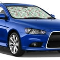 thumbnail image 5 of Kdxio Bunny And Rose Print Windshield Sun Shade,UV Rays and Sun Heat Protection,Sunshade for Car Windshield,Car Shade Front Windshield - Small, 5 of 6