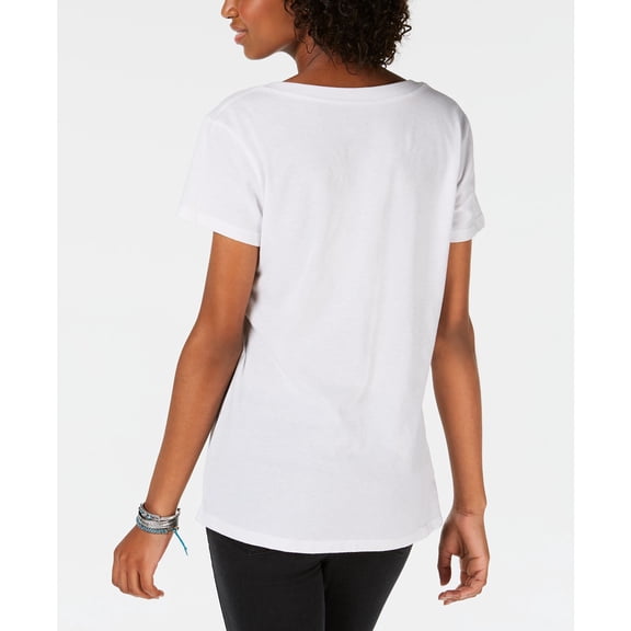 Love Tribe Juniors Not Today Graphic Print T-Shirt Size L