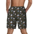 thumbnail image 4 of Goofa Cosmic Printed Men's Swim Trunks Board Shorts Quick Dry Mens Swimming Trunks with Compression Liner,Breathable Fit Hawaii Beach Shorts-3X-Large, 4 of 9