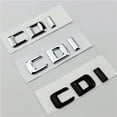 thumbnail image 4 of ZWP ABS Black CDI Logo Letters Car Trunk Badge Sticker For GL ML 320 270 W204 A B C GLK 220 CDI, 4 of 4