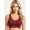 Red, variant on Plus Size Gym Bras for Women High Support Sports Bras No Underwire Soft Comforty Cup Wirefree Bralette for Walking Running Athletic Bras