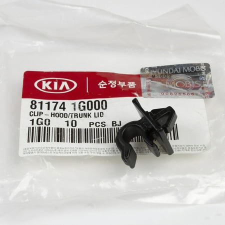 Genuine OEM Hyundai Accent Hood Support Rod Clip 81174-1G000 (fits 2006-2011)