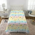 thumbnail image 4 of Care Bears Kids 4 Piece Pink Rainbow Reversible Comforter, Bed in a Bag, Twin, 4 of 10