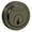 Black, variant on Baldwin 6738190 Round Cylinder Collar, Satin Black