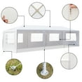 thumbnail image 5 of Zimtown 10'x30' Party Wedding Tent Outdoor Gazebo canopy Tent White 5 Sidewalls, 5 of 9