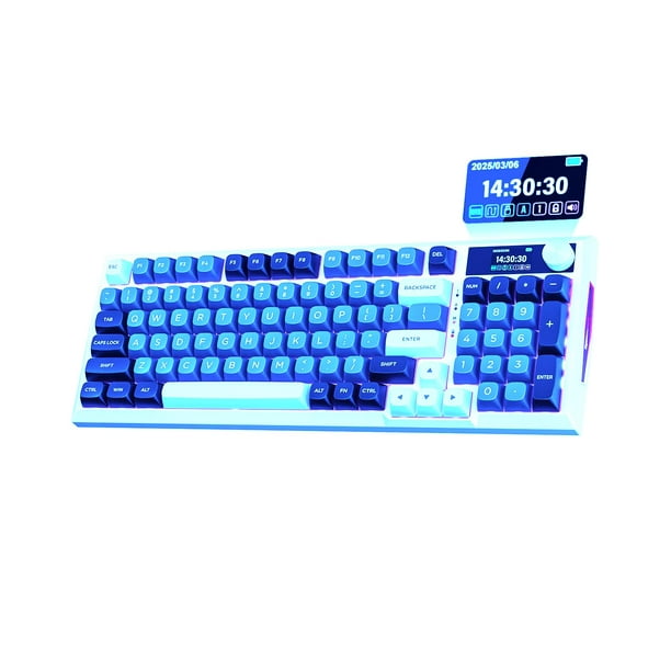 Teclado mecánico para juegos Redragon Rainbow Blue Switches