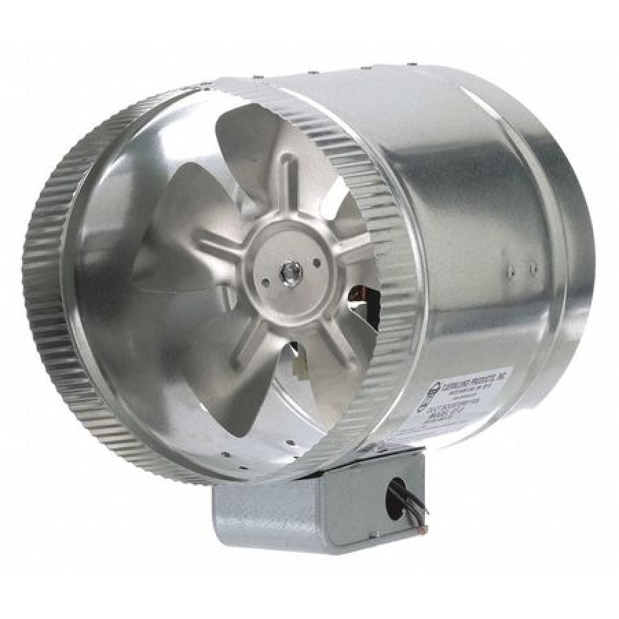 Tjernlund EF8 Duct Booster Commercial Grade Duct Fan for 8 Inch Round Duct