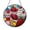Acrylic 3.5 Inch, variant on Dessert Stained Glass Suncatcher Window Hanging, Strawberry Cupcake Ice Cream Stained Glass Style Window Decor, Sweet Treat Food Art Sun Catcher Ornament, Colorful Kitchen Window Decoration