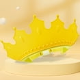 thumbnail image 2 of Coofit Baby Shower Cap Plastic: Adjustable Crown Design Kid Bath Cap Infant Shampoo Hat, 2 of 9