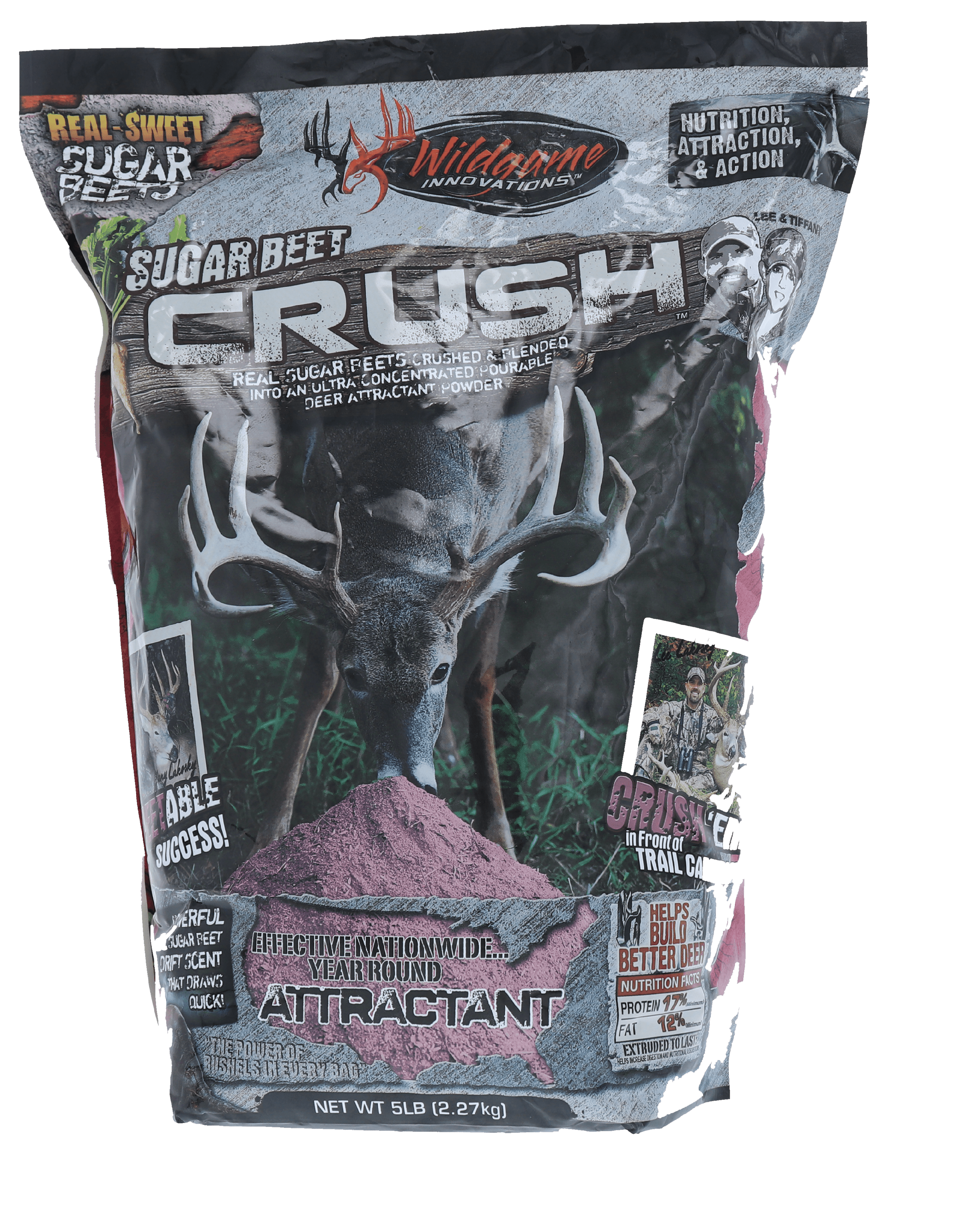 Wildgame Innovations Sugar Beet Crush Deer Attractant, 15lbs Bag