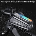 thumbnail image 4 of Bolsa para teléfono móvil de bicicleta Gnobogi, bolsa para bicicleta, bolsa para manillar de bicicleta, bolsa para teléfono móvil de bicicleta, bolsa de almacenamiento de EVA para deportes al aire, 4 of 8