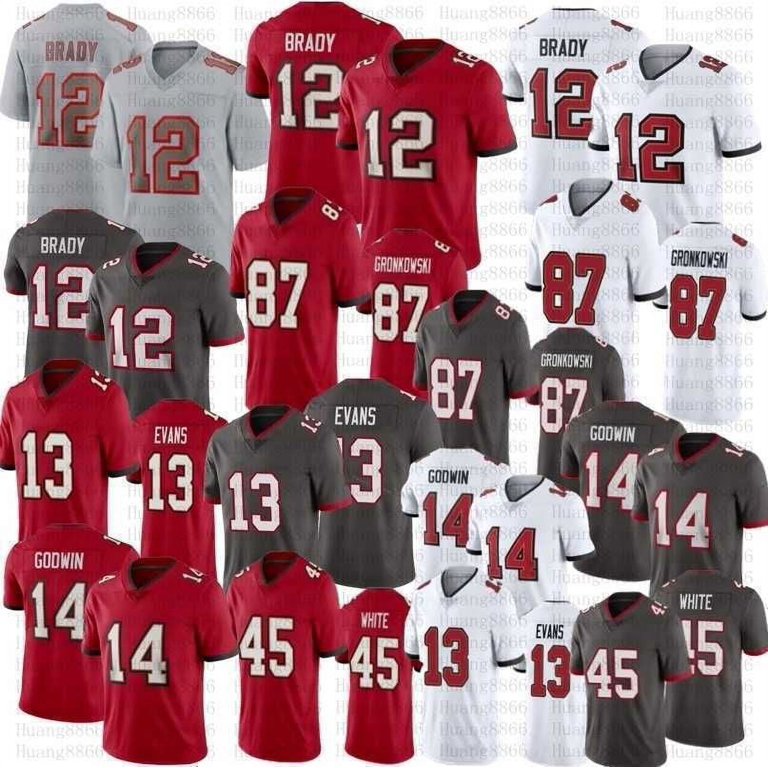 Tom brady stitched clearance jersey