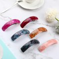 thumbnail image 2 of 6 Pcs Hair Barrettes For Women, Simple Automatic Hair Clip French Clip Barrettes for Women Ladies, 2 of 4