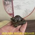 thumbnail image 1 of Collected antiques and old objects from the countryside: a turtle-shaped seal, a bronze seal, and a small turtle-shaped square seal., 1 of 4