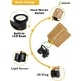 thumbnail image 4 of Night Lights Plug into Wall, Plug in Night Light, Bohemian Nightlight Dimmable with Light Sensor, 3000K, Boho Nightlights Farmhouse Decorative for Bedside Bedroom Bathroom Hallway, 1 Pack, 4 of 4