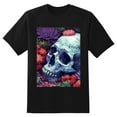 thumbnail image 5 of Plus Size Shirt for Women Black Tops for Women Short Sleeves Shirt for Women Skull T Shirt Crewneck Shirt for Women S, 5 of 5