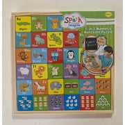 Spark. Create. Imagine. 2-in-1 Magnetic Matching Puzzle Set, 37 Pieces