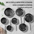 thumbnail image 4 of Ktaxon 11-Piece Stainless Steel Non-Stick Cookware Set, 3 Ply Pots and Pans Kitchen Set, Oven Dishwasher Safe, Compatible for Most Cooktops, 4 of 9