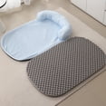 thumbnail image 5 of Tiberpet Pets Dog Crate Pad Waterproof Dog Bed Mat Ultra Soft Pet Bed with Removable Washable Cover Anti-Slip Bottom Memory Foam Kennel Pad for Dogs Cat Puppy, 5 of 7