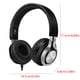 thumbnail image 2 of K2 Auriculares estéreo con cable de 3,5 mm para colocar sobre la oreja, Auriculares para juegos con cancelación de ruido para computadora portátil, Gris plateado kearding EL2059-04B, 2 of 2