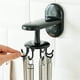 thumbnail image 3 of Colgador giratorio de 360 °, accesorios para utensilios de cocina, gancho para baño, montaje en pared, gancho para abrigo, montaje en pared, gancho para bata de garra única, 3 of 5
