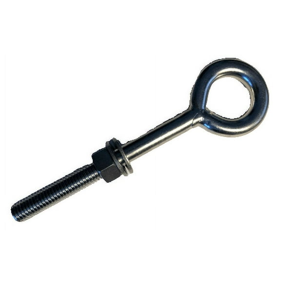 US STAINLESS Stainless Steel 316 Eye Bolt 5/8" x 8" UNC Short Thread Marine Grade