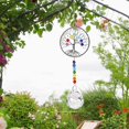 thumbnail image 4 of Crystal , Angel Crystal Window Pendant, Crystal Colorful Ornament Hanging Glass, Garden Bedroom Decoration White Tree of Life, 4 of 8
