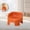 Orange, variant on Dvruxg Plastic Step Stool, Small Portable Step Stool, Thickened Single Foot Stool with Non Slip Pads, Multifunctional Seat Stool Sturdy and Lightweight for Living Room Bathroom Kitchen
