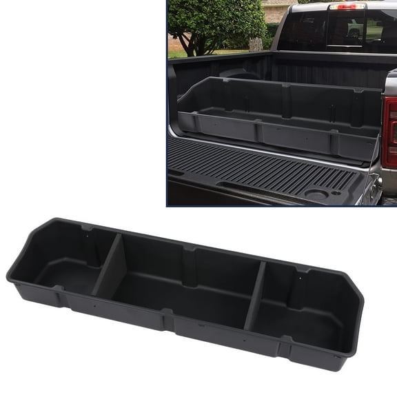 PIT66 Fit For 2019-2023 Dodge Ram 1500 2500 3500 Truck Bed Storage Cargo Organizer