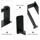 thumbnail image 2 of EeaseMX Portarrollos de papel higiénico de acero inoxidable sin agujeros para baño, color negro, 2 of 7