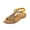 Yellow, variant on Anuirheih Sandals for Women Summer Flats, Comfortable Elastic Ankle Strap Dress Flats Shoes Casual Slip on Open Toe Boho Beach Sandal (Beige）