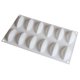 thumbnail image 4 of RV Molde de silicona para tartas - Molde para hornear - Molde para postres de mousse francés - Silicona blanca - Decoración antiadherente oso de fresa Electrónica, 4 of 5