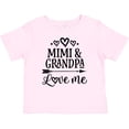 thumbnail image 3 of Inktastic Mimi and Grandpa Love Me Girls Baby T-Shirt, 3 of 5