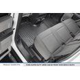 MAXLINER Custom Floor Mats 2 Row Liner Set Black Compatible with 2017