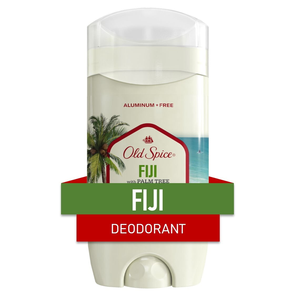 Old Spice Deodorant for Men Fiji with Palm Tree Scent, 3 oz